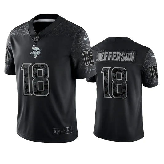 Justin Jefferson Minnesota Vikings Black Jersey