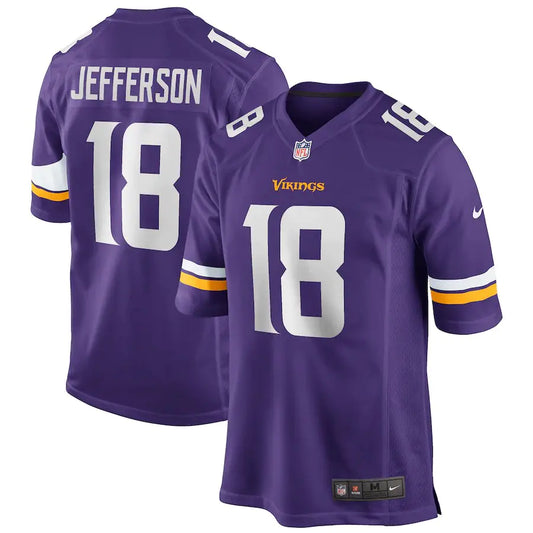 Justin Jefferson Purple NFL Jersey