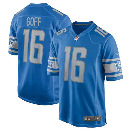 Jared Goff Blue Jersey